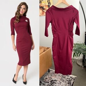 NWT Unique Vintage Lucinda Wiggle Dress